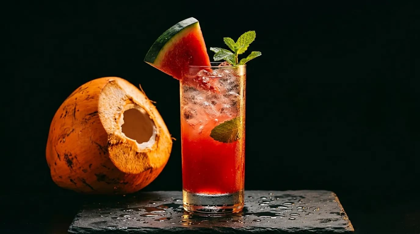 Erfrischende Drinks mit King Coconut Water — Smoothie, Mocktail und Slushie