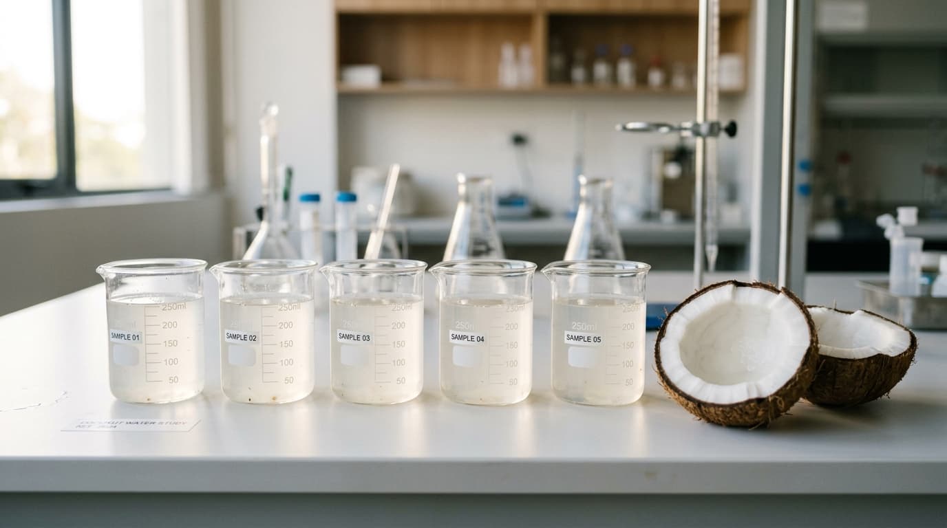 Kokoswasser gesund? Was die Studien wirklich messen